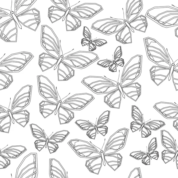 Mariposa4 — Vector de stock