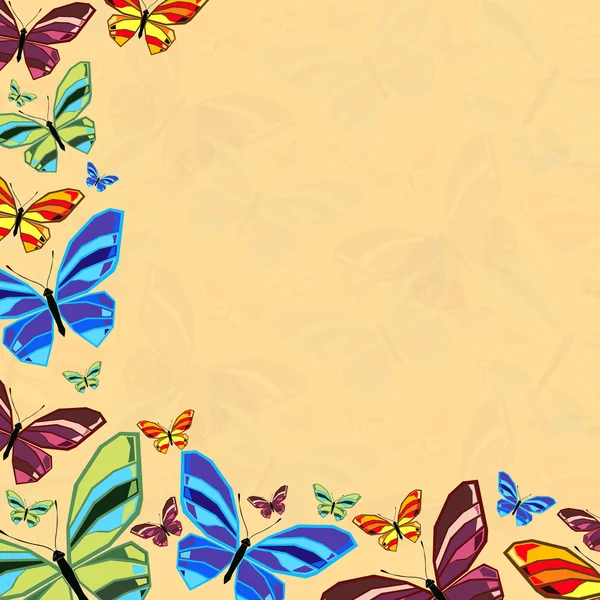 Mariposa6 — Vector de stock