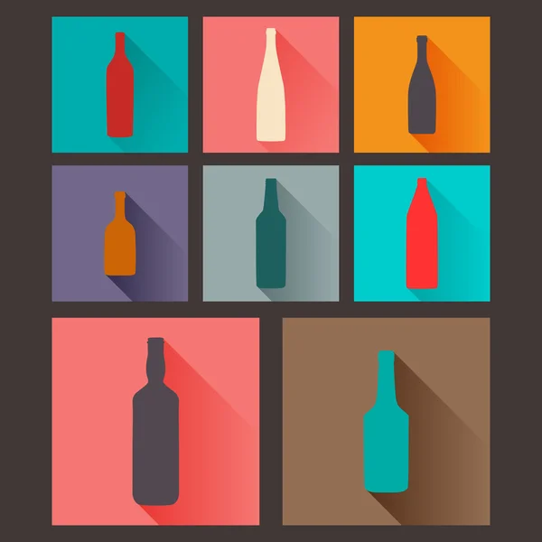 Bottles — Stock Vector