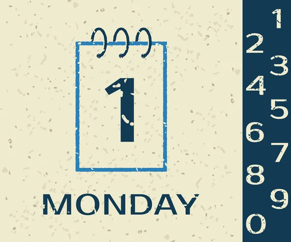 Δευτέρα — Διανυσματικό Αρχείο