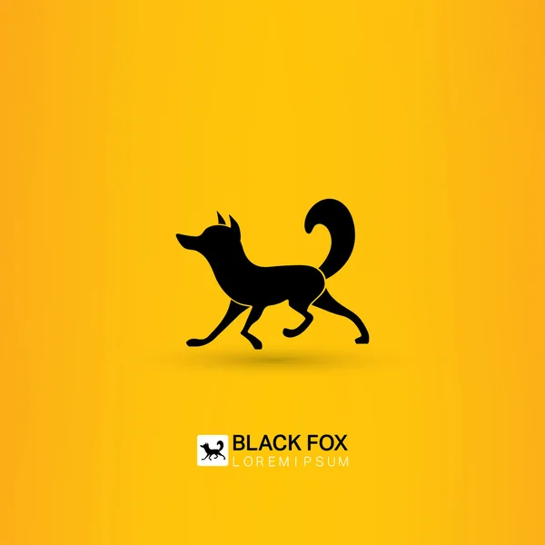 BlackFox — Stockový vektor