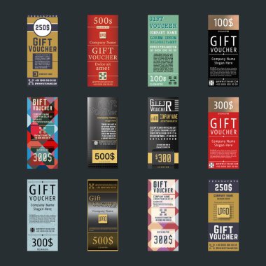 Hediye çeki şablonu