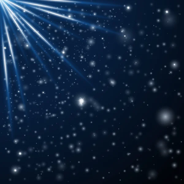 抽象的な星の背景 — ストックベクタ