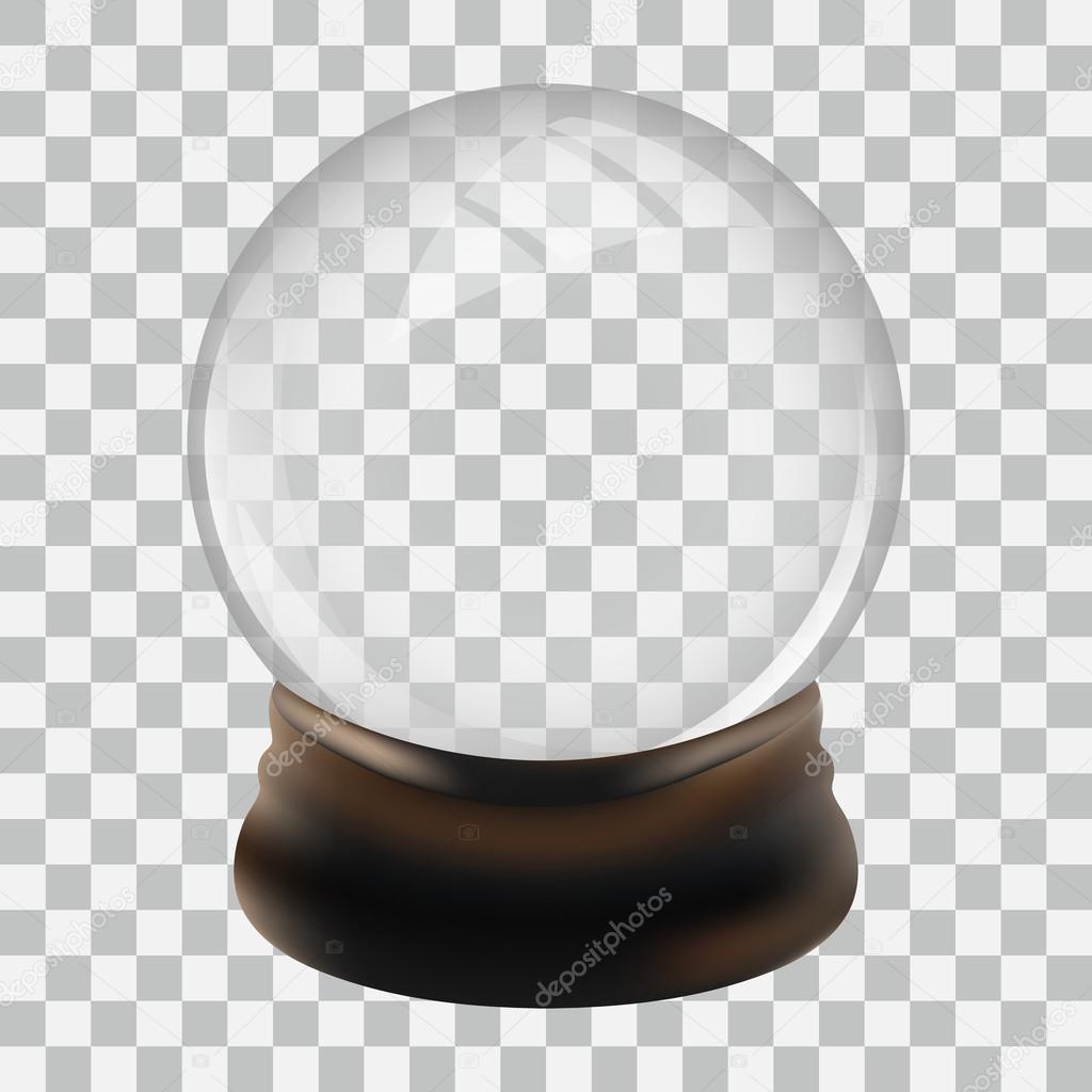 Snow globe template