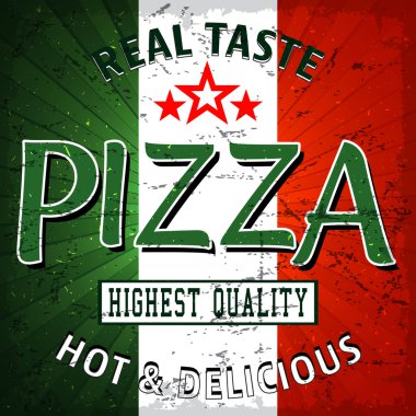 Pizza VINTAGE poster