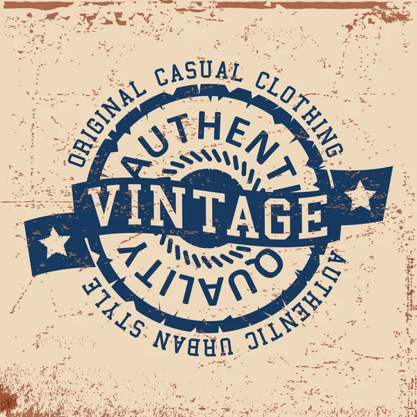 Vintage estampado urbano — Vector de stock