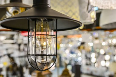 LED ampulü yakın plan