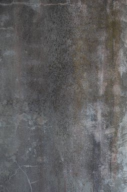 Kartpostallar için koyu gri beton duvar arkaplanı