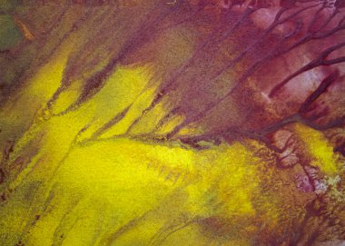 parlak sulu boya lekeleri