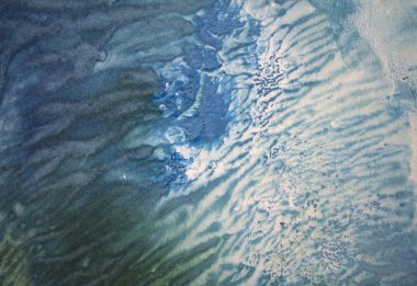 parlak sulu boya lekeleri