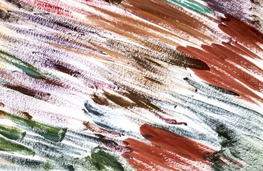 parlak sulu boya lekeleri