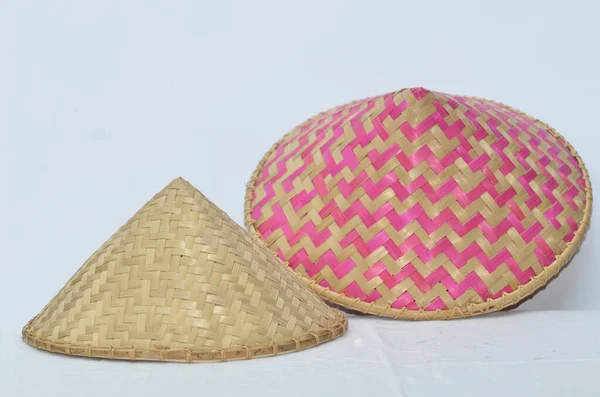 Tornavida Yaprakları Rattan Yapılmış Geleneksel Yemek Örtüleri Malezya Tudung Saji — Stok fotoğraf