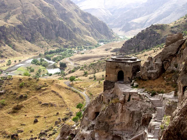 Vardzia-höhlenstadt — Stockfoto