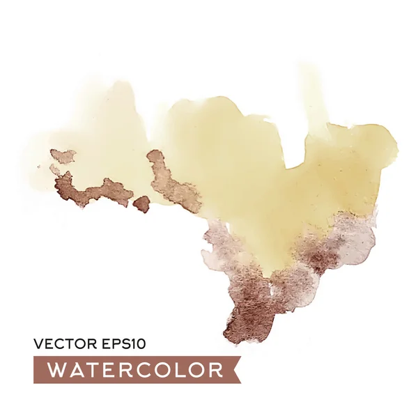 Gambar abstrak warna air, ilustrasi vektor berkualitas tinggi - Stok Vektor