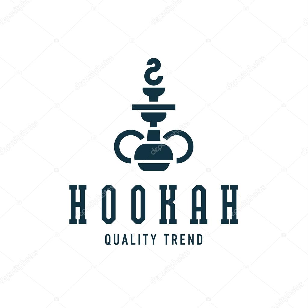 Hookah smoking shisha tobacco brand for your company, a quality logotype