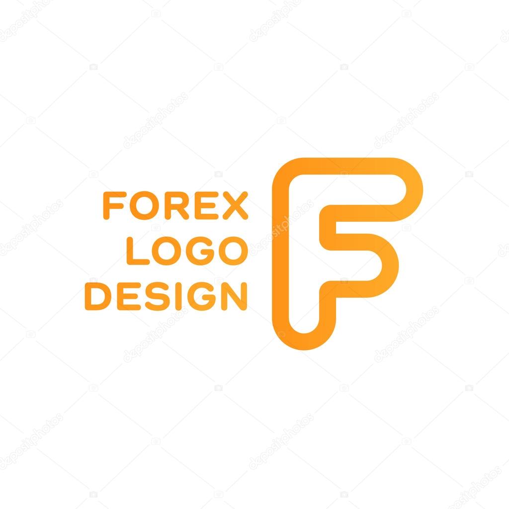 F Letter Forex Trending Quality Business Logo Vector Sign Art - 