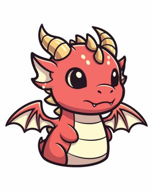 Kırmızı kanatlı ejder çizgi film karakteri.