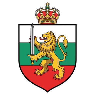 Resmi biçimlendirilmiş hanedan amblemi, gümüş bir kılıcı tutan, yatay çizgili bir kalkanı aşan, ulusal gurur ve gücü sembolize eden altın bir aslan taşır. Kültürel ya da hükümet temaları için mükemmel.