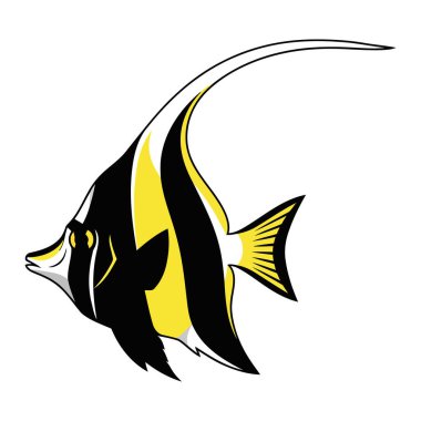 Balıkların vektör illüstrasyonu