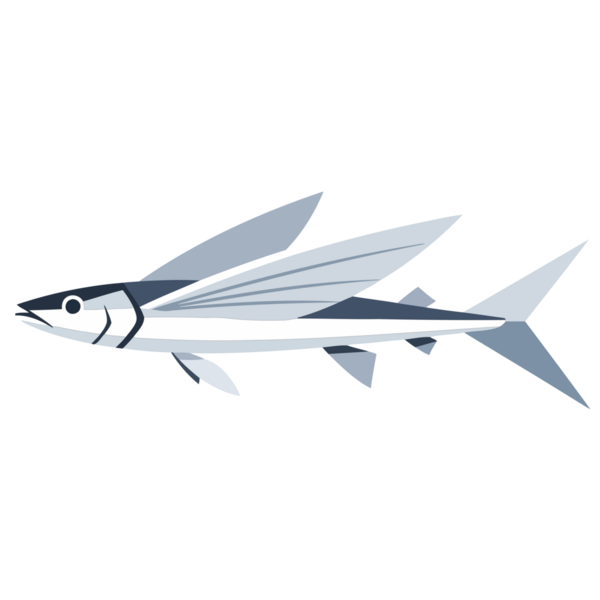 Deniz köpekbalığı vektör simgesi. Düz vektör logosu beyaz arkaplan köpekbalığı üzerinde izole.