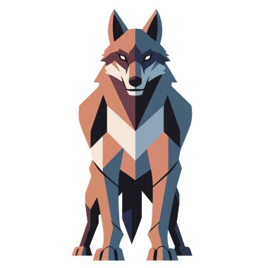 Kurt çizgi film tasarımı vektör çizimi