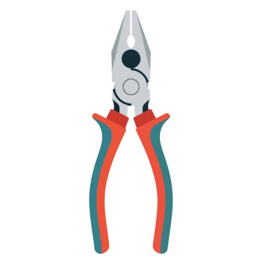 Araç izole edilmiş ikon vektör illüstrasyon tasarımlı pense