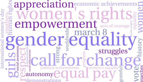 Gender Equality Word Cloud