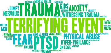 Terrifying Event Word Cloud clipart