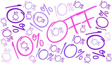 %10 off - Word Cloud kapalı % 10