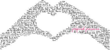 Beyaz arkaplan üzerinde tercih edilen Bildirimler. 