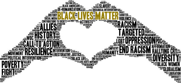 Черные живые вещества Облако слова на белом фоне. 