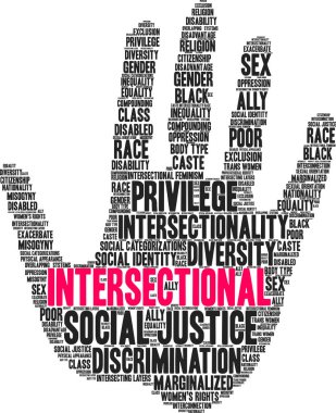 Beyaz arkaplanda kesişen kelime bulutu. 