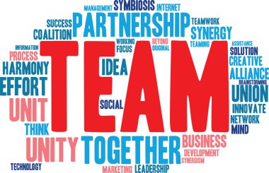 takım kelime bulutu