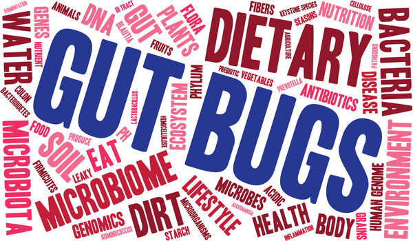 Gut Bug Word Cloud