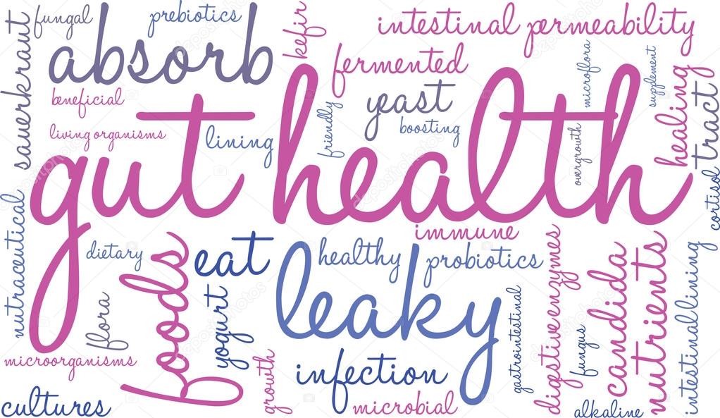 Gut Health Word Cloud