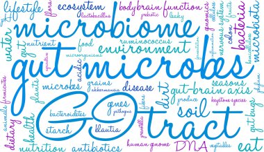 Gut mikroplar kelime bulutu