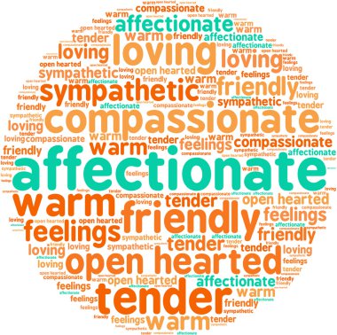 Sevgi sözcüğü bulut