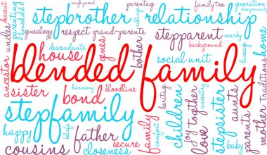 Aile kelime bulutu karışık
