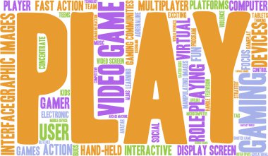 Play Word Cloud clipart