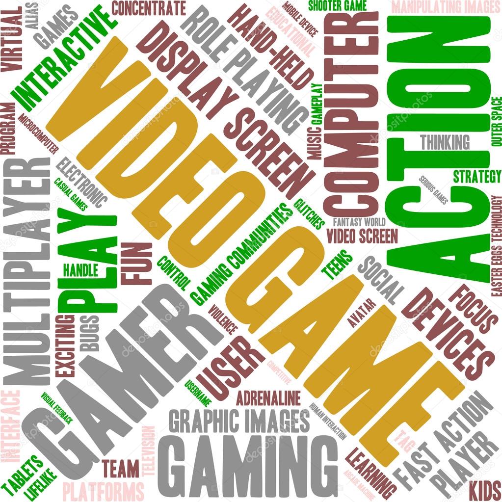 Video Game Word Cloud