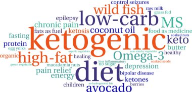 Ketogenic kelime bulutu