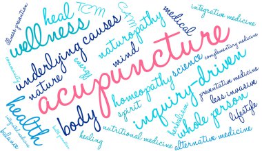 Akupunktur kelime bulutu 