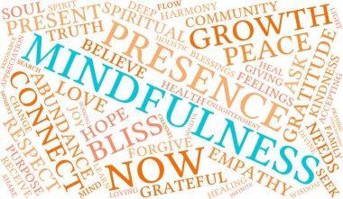 Mindfulness kelime bulutu