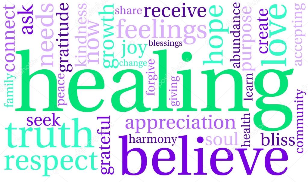 Healing Word Cloud