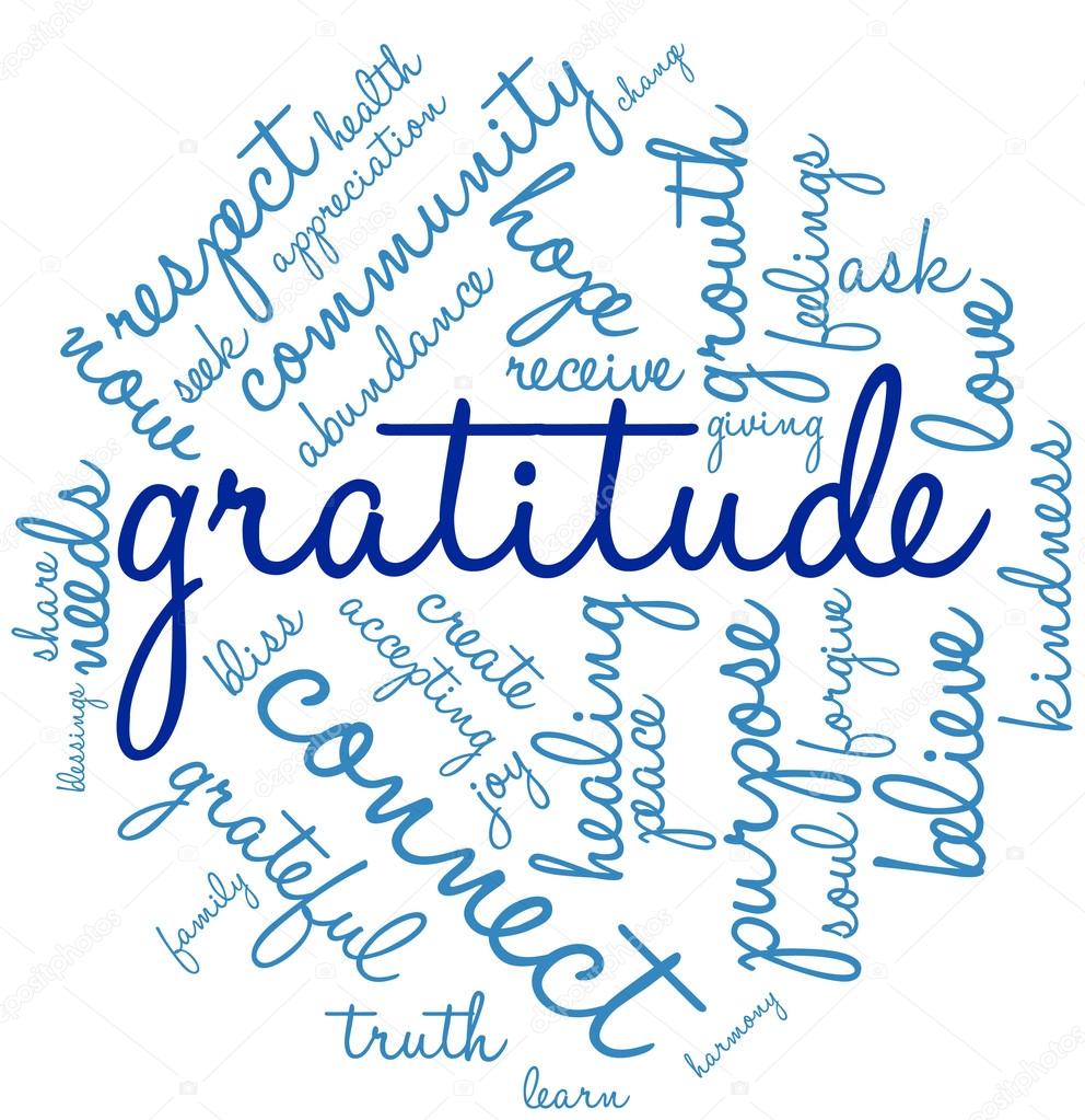 Gratitude Word Cloud Stock Vector by ©arloo 91838134
