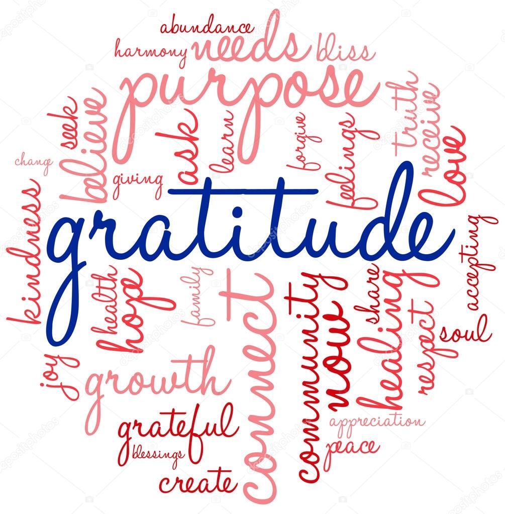 Gratitude Word Cloud Stock Vector by ©arloo 91838204