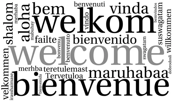 Buikpijn Word Cloud — Stockvector