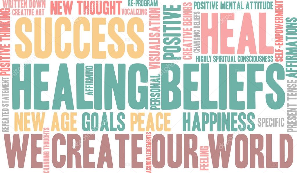 Healing Beliefs Word Cloud