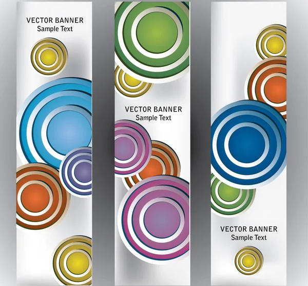 Abstract web banners — Stock Vector