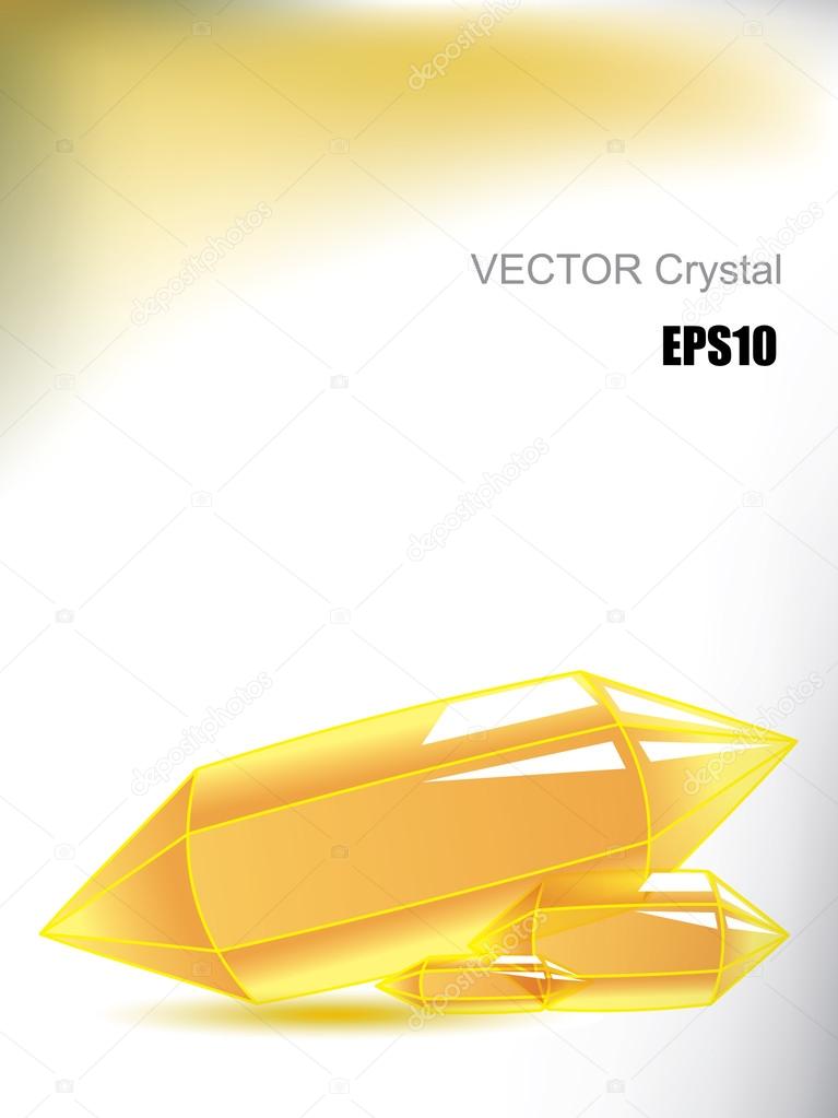 Yellow crystal background Stock Vector Image by ©nucleartrash 70797689
